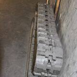 Less Vibration Rubber Crawler Tracks With 53 % Metal Parts 7 % Steel Cords