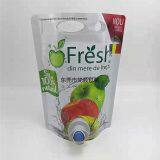 Double Bottom Portable Self-support Plastic Bag Apple Juice Red Wine Vinegar Beverage Butterfly Valve Aluminum Foil Bag thumbnail-2