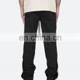 DiZNEW Navy Blue Black Orange Tearaway Track Pants For Men thumbnail-6