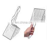 Wholesale Customized New Design Stainless Steel Metal Cat Litter Scoop Durable Cat Litter Shovel thumbnail-3
