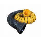 120℃ Combined Duct PVC Combined Duct Heat Resistant Duct PVC Tarpaulin Duct Manufacturer thumbnail-3