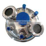 Санитарная полусферическая крышка с смотровым стеклом и штуцером типа MNPT с ключевым соединением для экстрактора бутана thumbnail-3