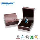 SINMARK Custom Logo Printed pu Leather Jewelry Box Set in China thumbnail-5