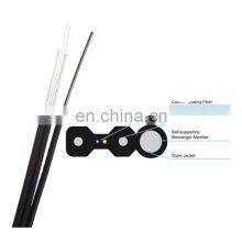 Ftth Outdoor Aerial Figure 8 G657A 1 2 4 Core Round Fiber Optic Drop Cable