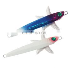 150g 200g lead metal jig glow shore jigging lure luminous vertical jig