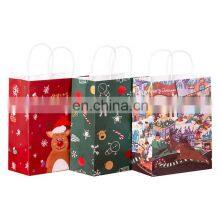 Christmas Navidad Bolsas De Navidad De Papel Mayor Paper Gift Bag thumbnail-1