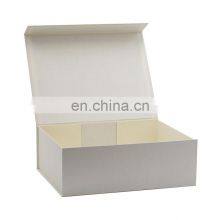 Custom Luxury Gift Packaging Folding Ivory Color Magnetic Gift Box Suppliers thumbnail-2