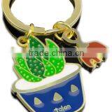 Cheap Customized Size Green Plant Keychain / Cactus Keychain for Wholesale thumbnail-1