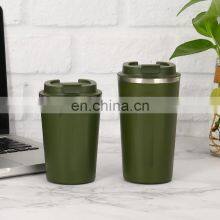 Favorable Price Double Walled New Thermos Stainless Steel Travel Cup Coffee Vaccum Flask thumbnail-2