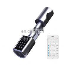 2018 New Airbnb Hotel Password APP Electronic Lock Cylinder Easy Installation thumbnail-1