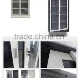 (DL-GC2)Metal Bookcase With Glass Sliding Doors/ Sliding Glass Door Filing Cabinet/Steel Lockable Files Cabinet With Glass Door thumbnail-2