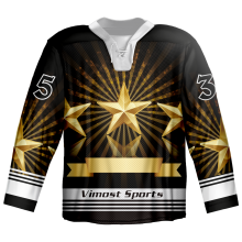  Custom 2022 Fashion Design Ice-Hockey Jersey With 100%polyester thumbnail-2