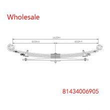 81434006905 Front Leaf Spring Wholesale for MAN