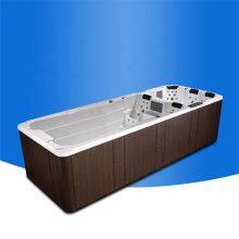 Wholesale Price Whirlpool Outdoor 6M Large Balboa Hydropool Swimming Pool Used Swim Spa With Tv thumbnail-3
