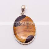 JASPER PENDANT 925 Sterling Silver Pendant, SILVER JEWELRY EXPORTER,SILVER JEWELRY WHOLESALE,SILVER EXPORTER thumbnail-1