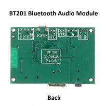 BT201 Bluetooth Audio Module Dual Mode 5.0 Lossless Audio Power Amplifier Board Supports TF Card U Disk BLE SPP UART Transparent Trans Base on KT1025 thumbnail-3