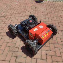Agriculture Gasoline Powered Electric Motor Driven Remote Control Wheeled Mower With Steel Chassis thumbnail-2