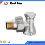 taizhou supplier HR5041 brass drain angle chrome radiation valve