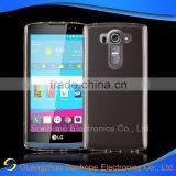 China Supplier Transparent Clear Tpu Jelly Cell Phone Cover For LG G4 Pro Hand Phone