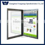 Wall-mounted Slim Key Lockable Cork Boards Poster Frames With Polycarbonate Lens thumbnail-2