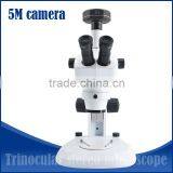 ZX-606M(50PW)01 Trinocular Stereo Microscope With USB Camera thumbnail-1