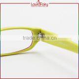 Laura Fairy Personal Red Yellow Plastic Acetate Japanese Optics Reading Glasses 2.0 thumbnail-5