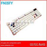Waterproof Mechanical 7 Colors LED Backlight Gaming Keyboard thumbnail-4