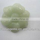 Green Aventurine Carved Five-petal Flower thumbnail-1