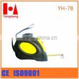 YUCHENG County YONGHENG Rubber Jacket Steel Tape Measuring Tape Supplier's Choice