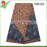 African Wax Prints Fabric Nigerian Ankara Hollandaise Fabric Textiles for Batik Dashiki Dress thumbnail-3