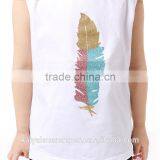 2016 Wholesale Children's Boutique Tank Top Home Wear Set Kids Clothes Set Gold Dot Shorts Baby Girl Outfit thumbnail-4