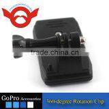 Go Pro Accessories 360-degree Rotation Clip & Screw for GoPro Hero 3+/3/2/1, Black. thumbnail-3