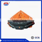 EC certificate Throw Over Type Inflatable Life Raft Fiji hot selling