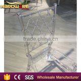 Ice Clear Banquet Resin Tiffany Chair for Weddings thumbnail-6