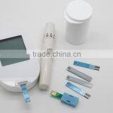 2015 New Design High Quality Big Screen Glucometer With PC-link USB Cable/ Precise Silver Strips/ No Pain Function Lancet Pen Quality Choice thumbnail-3
