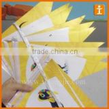 Hot selling custom polyester flag bunting for promotion,triangle flag string