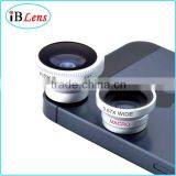 2015 Hot Products for Phone Accessory! Magnetic 3 in 1camera Lens Wide Angle+ Macro+ Fisheye Lens Camera Lens for Mobile Phone thumbnail-1
