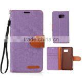 Fashion New Design Canvas Wallet Case for Iphone6/note5 thumbnail-2