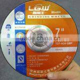 H544 180mm Black Resin Deoressed Center Grinding Wheel for Inox/metal thumbnail-5