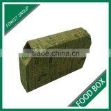 FOOD GRADE DISPOSABLE CORRUGATED FOOD TAKE AWAY BOX FOR PIZZA WITH PRINT thumbnail-2