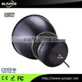 New Black Indoor High Power LED Low Bay 80W LED Warehouse Light