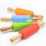 KT-033 Non-toxic Colorful Mini Silicone Rolling Pins thumbnail-1