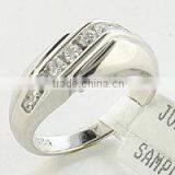 925 Silver Exquisite Classic Clear CZ Ring