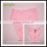 Wholesale 100%cotton baby underwear for baby girls