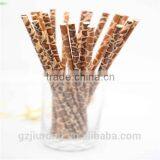 Loverly Animal Design Drinking Paper Straws