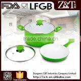 Trade Assurance Colorful Non-stick Aluminum Cookware Set thumbnail-1