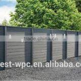 Composite Fence WPC Outdoor Garden Fence Wall