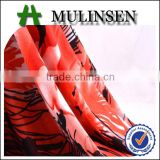 Hot sales poly stretch fabric made by Germany machine, fdy print fabric/polyester spandex fabric