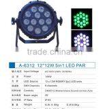 Hottest 12x12W LED IP65 RGBYW( 5in1) Par Light thumbnail-1