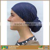 Navy Blue Head Wrap Hijab Snood Scarf thumbnail-1